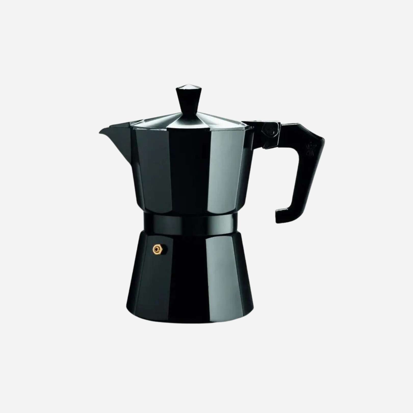 3-Cup Moka Pot - Black - Nordfell