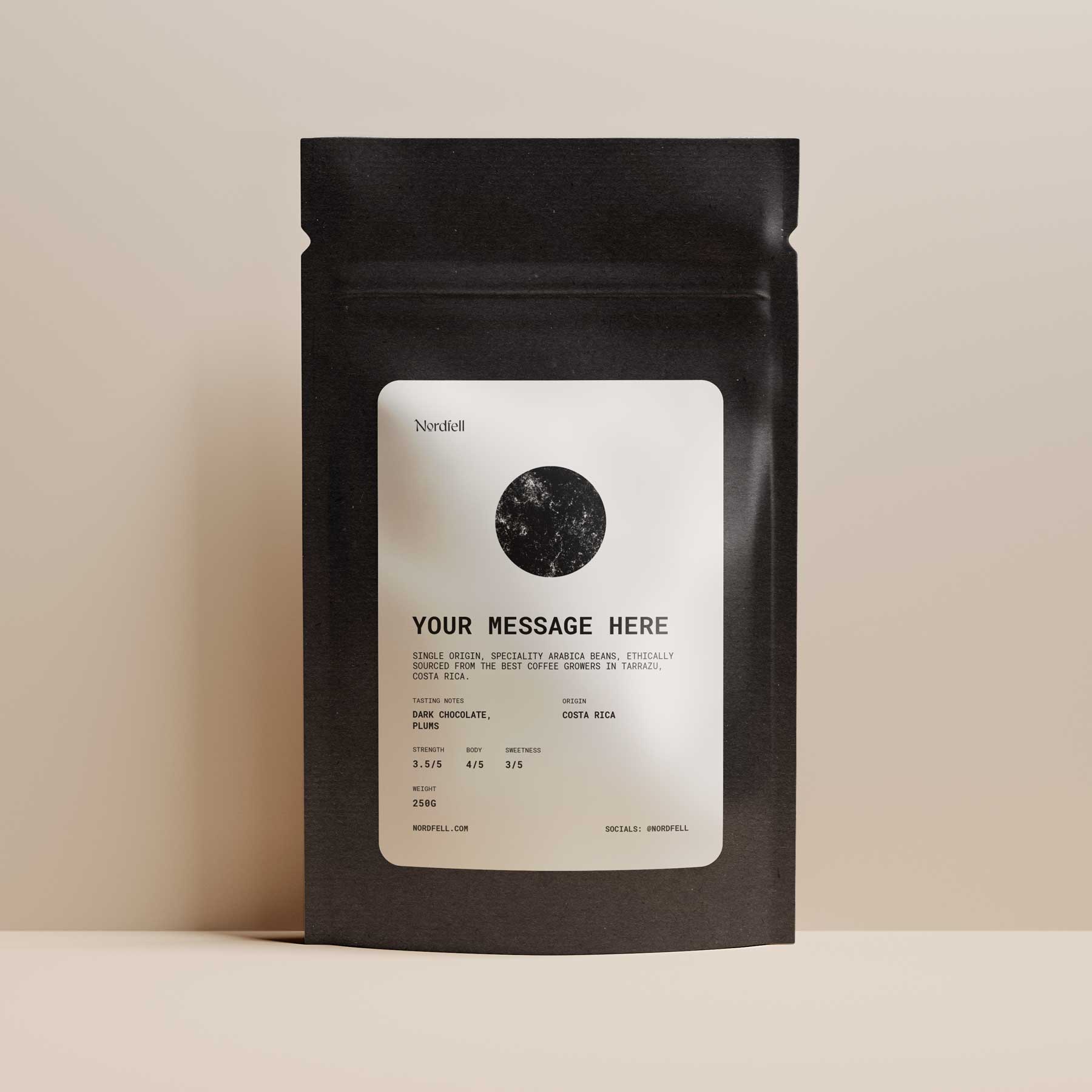 Personalised Coffee - Your Own Label - Nordfell